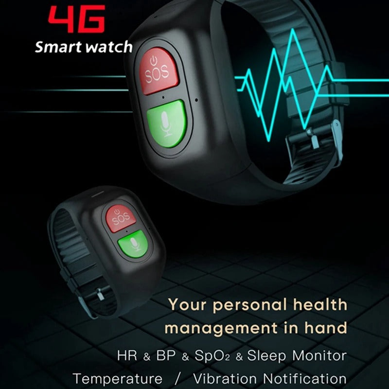 Comfortabele silicone horlogeband van het gps horloge voor senioren