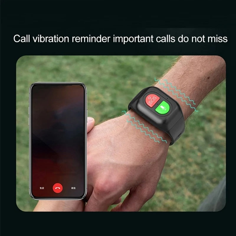 Slimme 4G smartwatch voor ouderen in een elegante geschenkverpakking