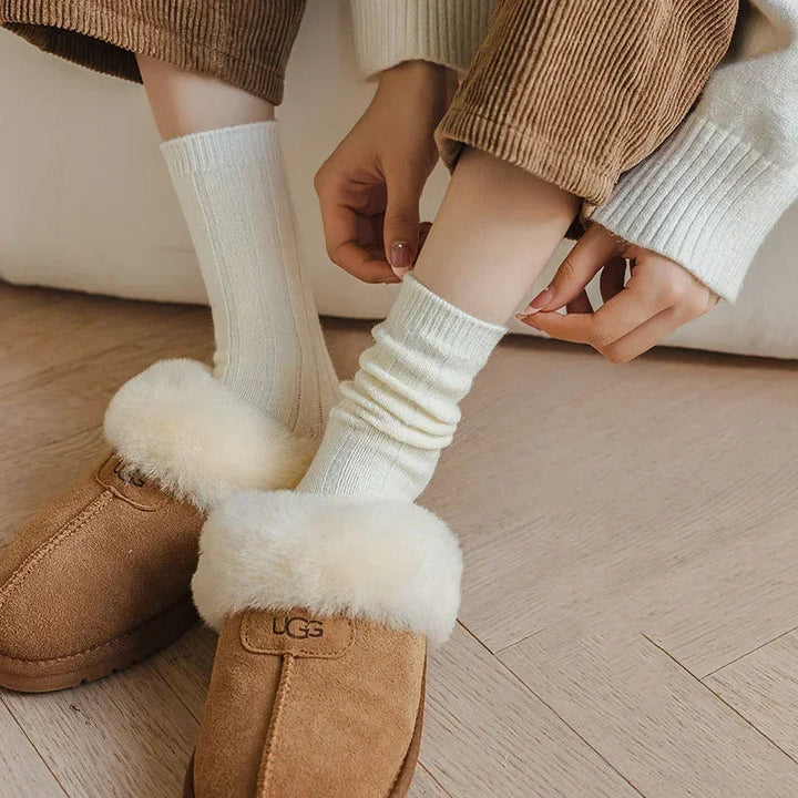Luxe warme dames wintersokken, perfect voor koude dagen. Comfortabel en heerlijk zacht.