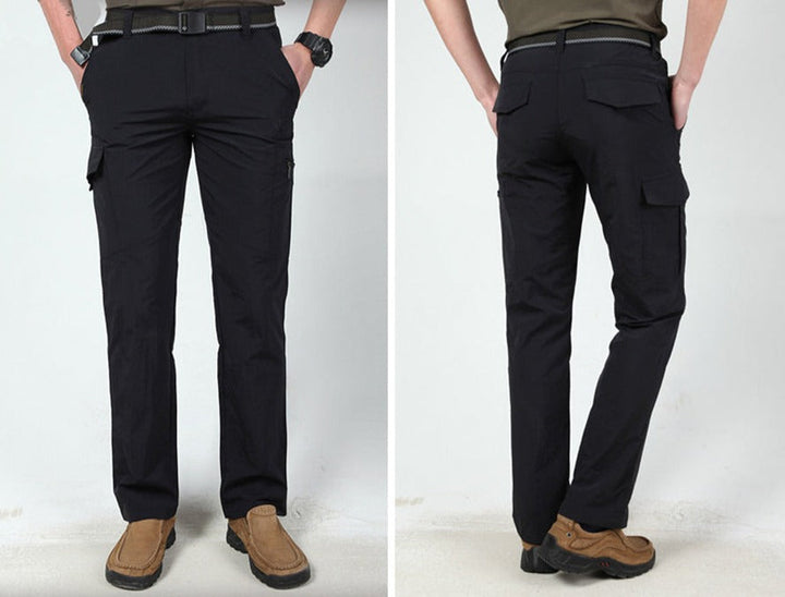 Mannen Cargo Broek Eddy, ultieme outdoor heren broek. Perfect voor wandelen, avontuur en comfort.
