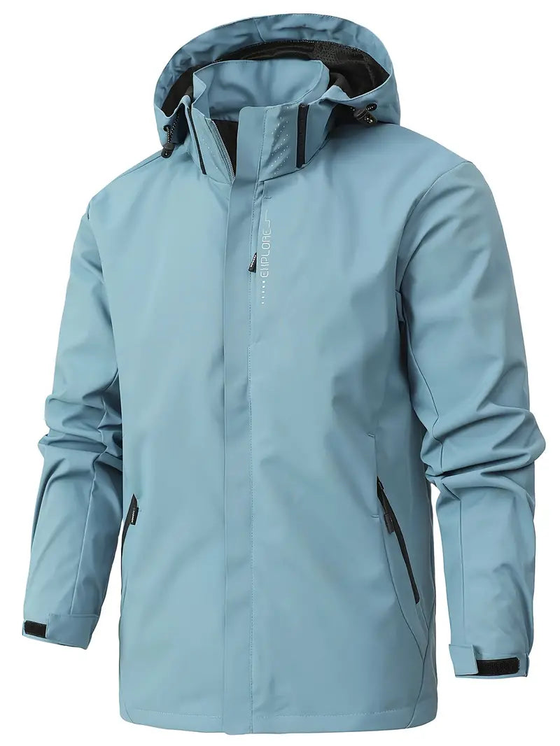 Comfortabel lichtgewicht mannen regenjack, waterdicht en ademend voor alle weersomstandigheden.