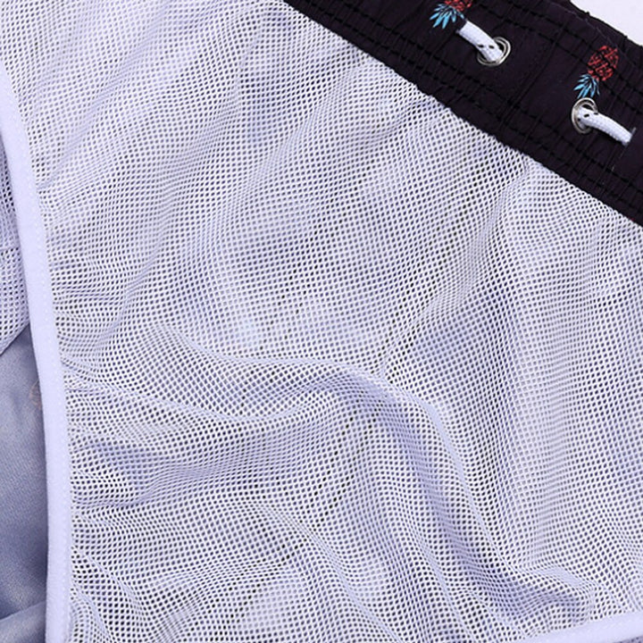 Zomerse zwembroek voor mannen met opvallende, moderne print. Comfortabel en trendy.
