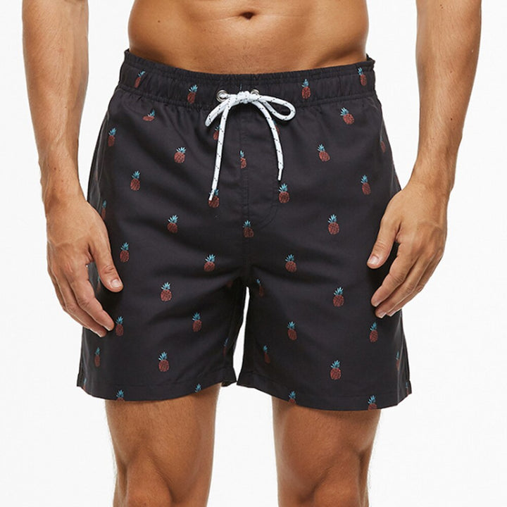 Heren zwembroek met een gedurfde print, uitstekend voor een dagje strand of bij het zwembad.