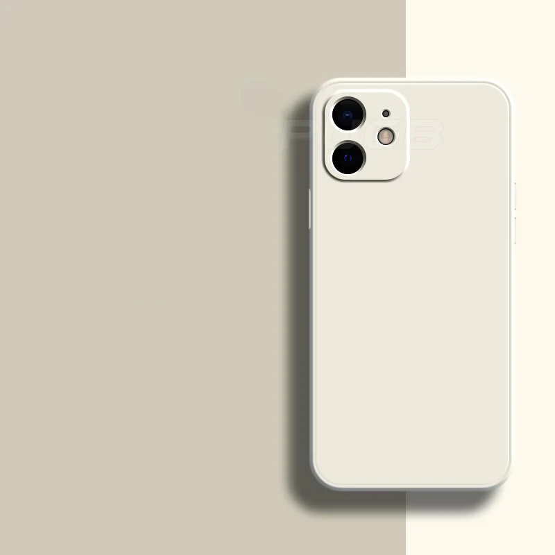 Stijlvol dun siliconen iPhone 11 hoesje, mat roze, essentiële bescherming.
