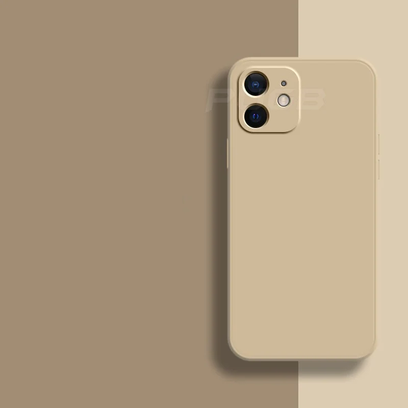 Grijs dun siliconen iPhone 11 hoesje, fullcover en krasbestendig.