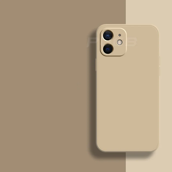 Grijs dun siliconen iPhone 11 hoesje, fullcover en krasbestendig.