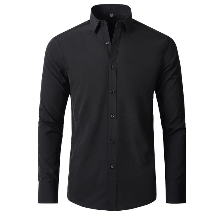 Stijlvol herenoverhemd met stretch; lange mouw, perfect voor zakelijk of casual. Kreukvrij comfort. [[lstfy-media:2]]