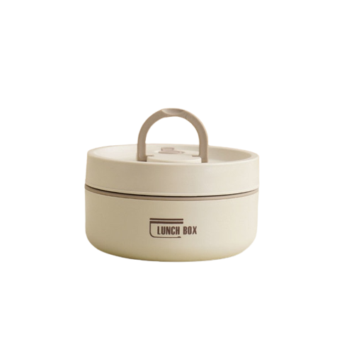 Geïsoleerde lunchbox voor outdoor activiteiten, RVS en lekdicht, houdt eten lang op temperatuur.