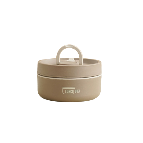 RVS geïsoleerde lunchbox, meerlagig en lekvrij, geschikt voor elke maaltijd, overal mee naartoe.