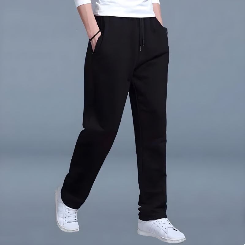 Mikael heren joggingbroek: comfortabel en stijlvol, ideaal voor ontspanning en casual vrije tijd.