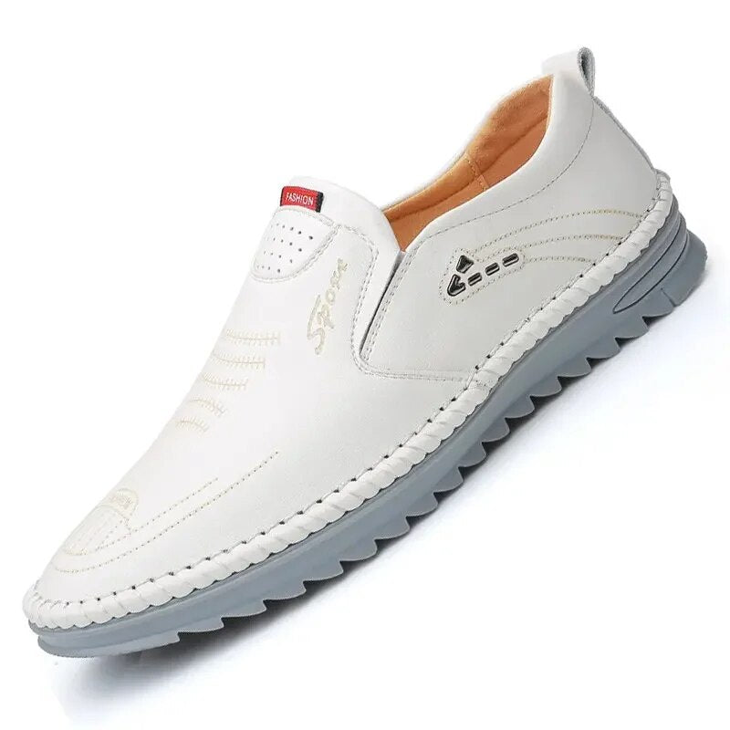 Witte heren reisschoenen voor dagelijks gebruik
