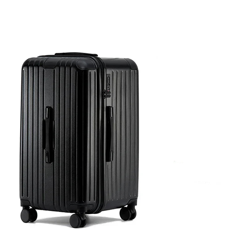 Milano Voyager harde reiskoffer met USB, unisex. Duurzame, lichtgewicht trolley voor vliegreis en vakantie.