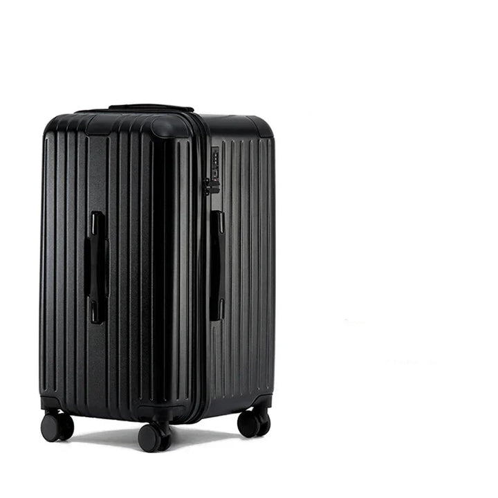 Milano Voyager harde reiskoffer met USB, unisex. Duurzame, lichtgewicht trolley voor vliegreis en vakantie.