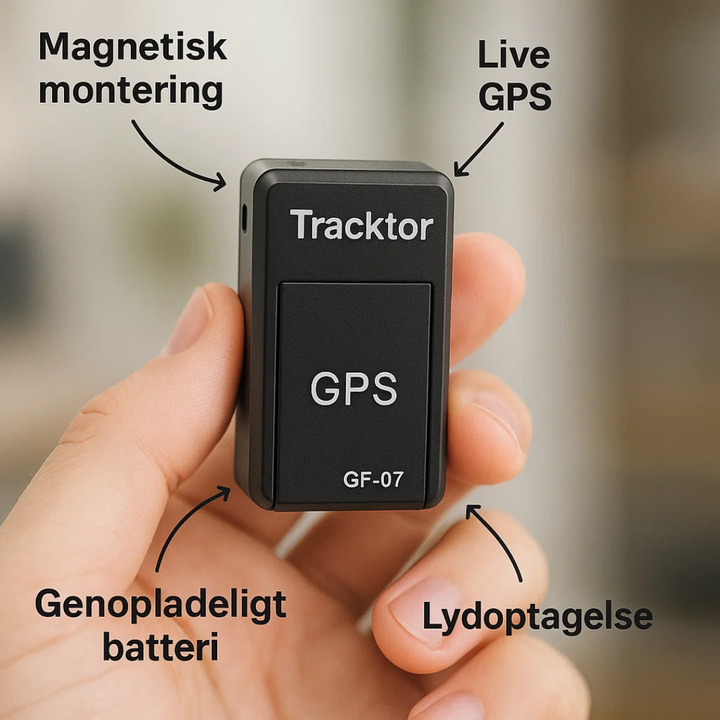 Anti-diefstal GPS-tracker met geluid en magneet. Zorgt voor beveiliging van waardevolle eigendommen. Mini.