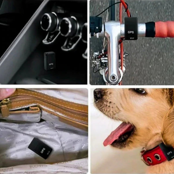 Multifunctionele mini GPS-tracker voor diverse toepassingen: voertuigen, huisdieren, bagage. Real-time.