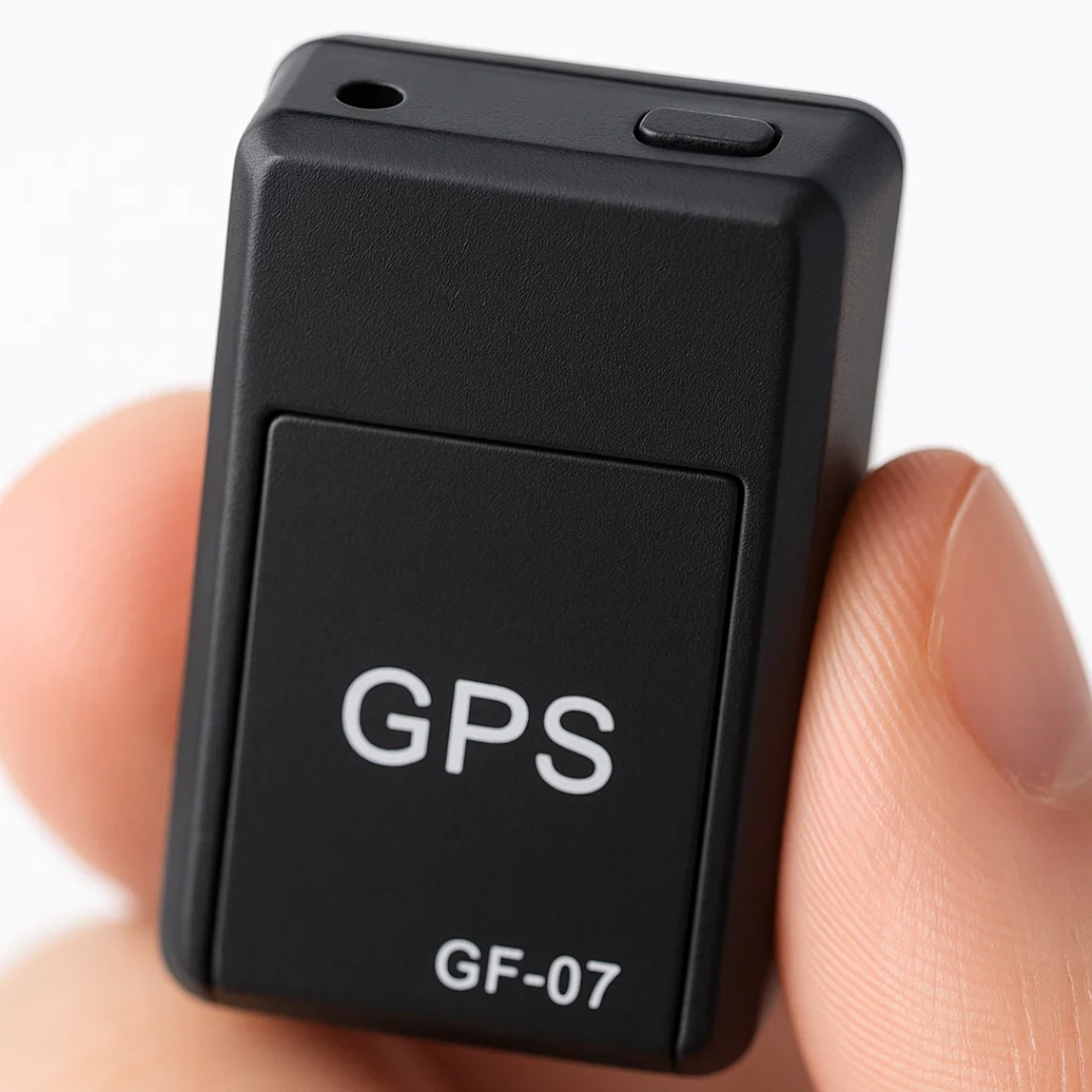 Objectbeveiliging met mini GPS-tracker. Compact, magnetisch, met geluid & real-time locatie tracking.