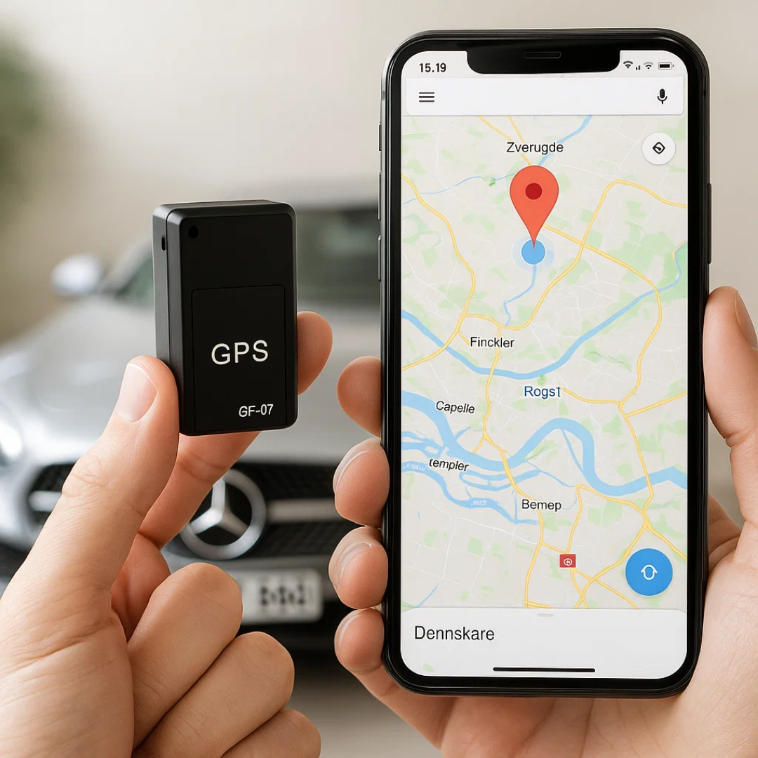 Universele mini GPS-tracker met geluid, magneet, real-time tracking & anti-diefstal beveiliging.