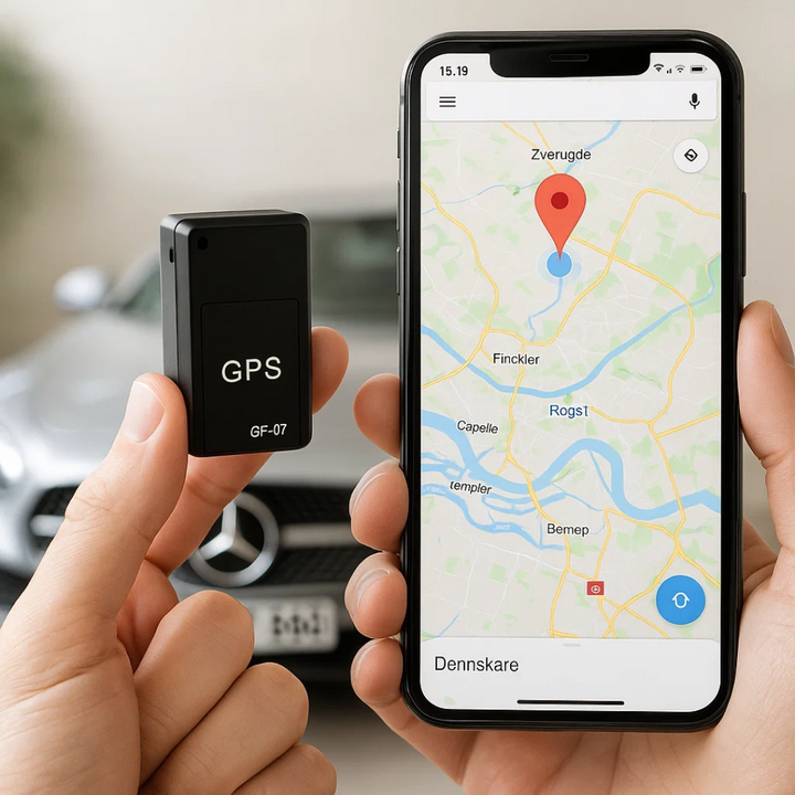 Universele mini GPS-tracker met geluid, magneet, real-time tracking & anti-diefstal beveiliging.