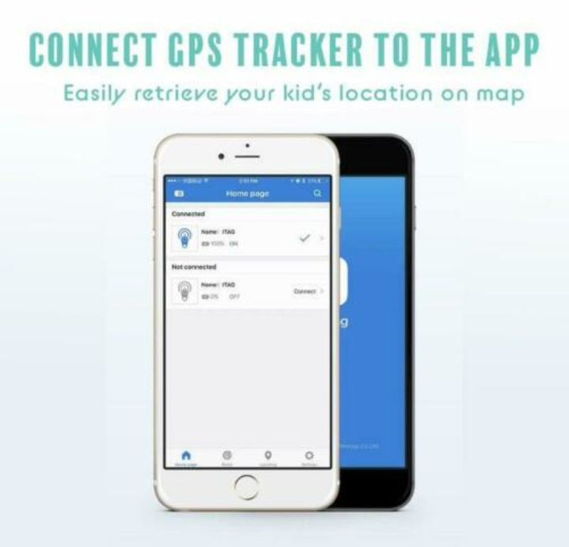 Mini GPS tracker met Geo-fence functie. Creëer veilige zones voor kinderen en huisdieren, ontvang direct meldingen.