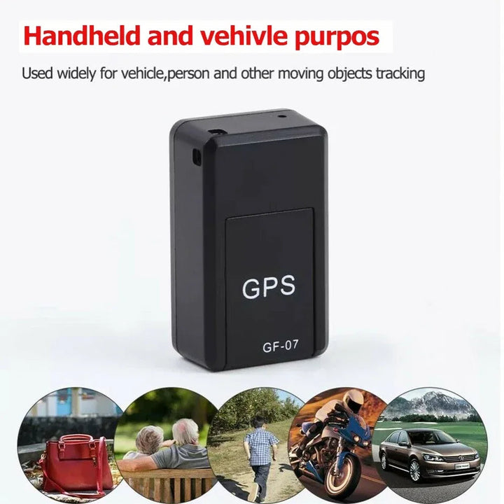 Beveilig uw auto met deze draadloze magnetische mini GPS tracker; realtime volgsysteem, geen abonnement nodig.