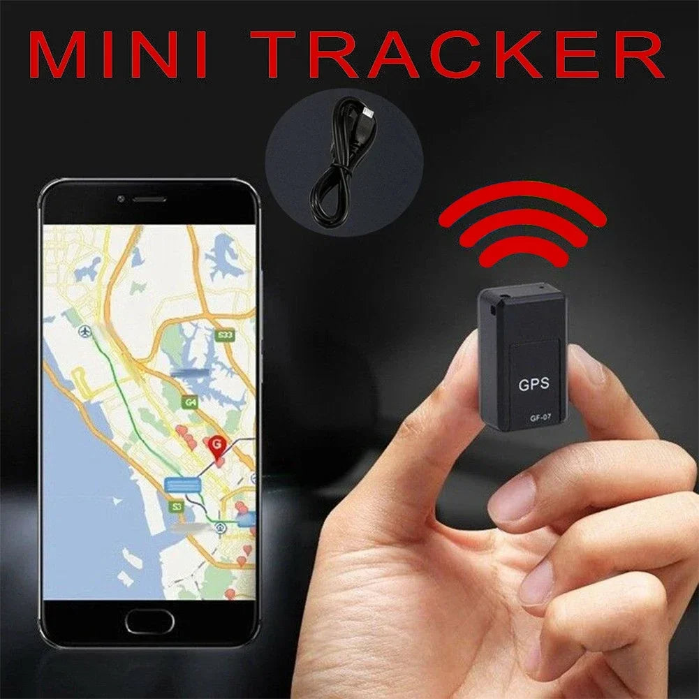 GPS tracker voor auto, draadloos en magnetisch, ideaal voor voertuigbeveiliging en realtime tracking; geen maandelijkse kosten.