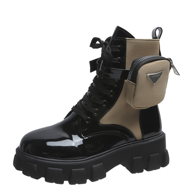 Stijlvolle BigBoots voor dames, moderne zwarte laarzen die comfort en mode combineren. Trendy vrouwen schoenen.