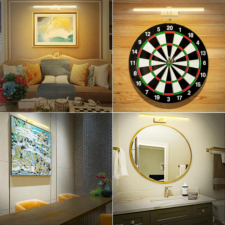 Elegante DecorLight wandlamp voor slaapkamer. Draadloos, dimbaar en met afstandsbediening.
