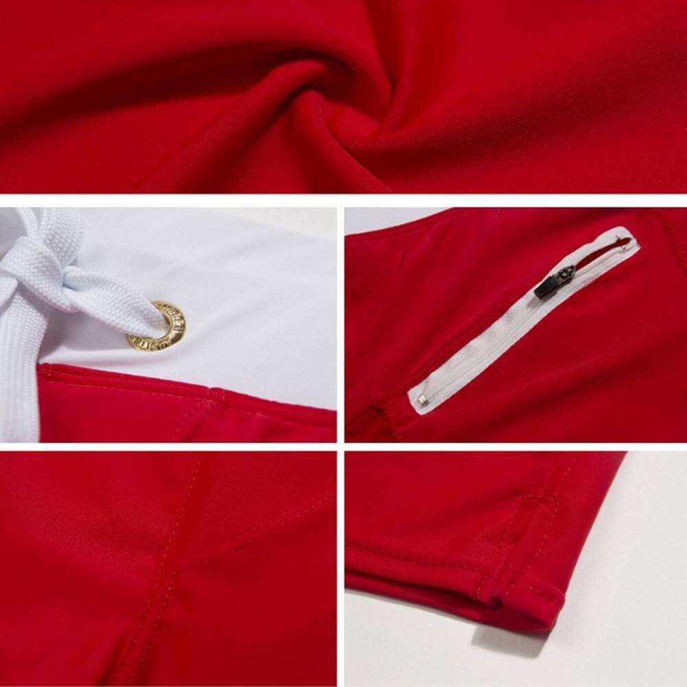 Casual heren zwembroek, trendy badkleding voor een zorgeloze zomer. Comfortabel en veelzijdig voor waterplezier.
