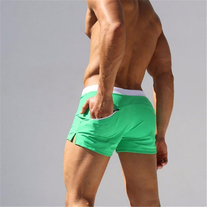 Moderne zwemshorts voor heren; een must-have voor zomerse wateravonturen. Stijlvol en praktisch.