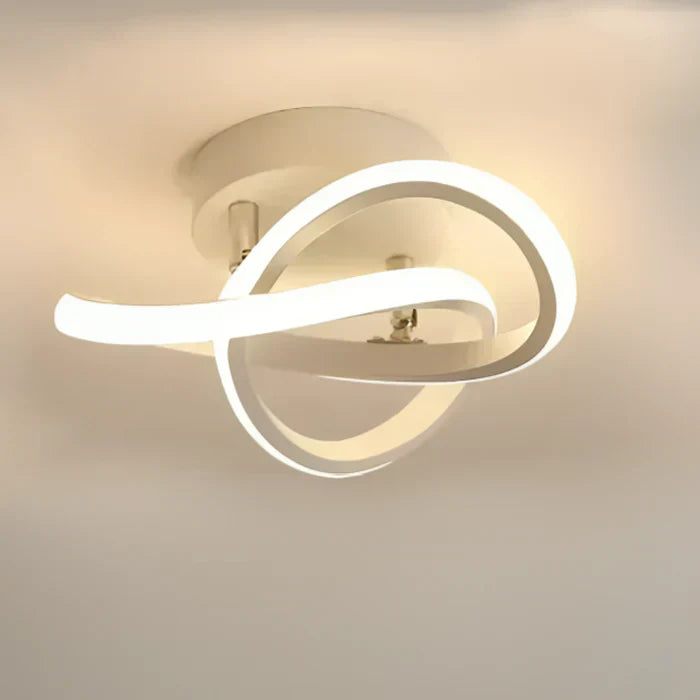 Witte LED plafondlamp, een energiezuinige en moderne toevoeging aan uw binnenverlichting.