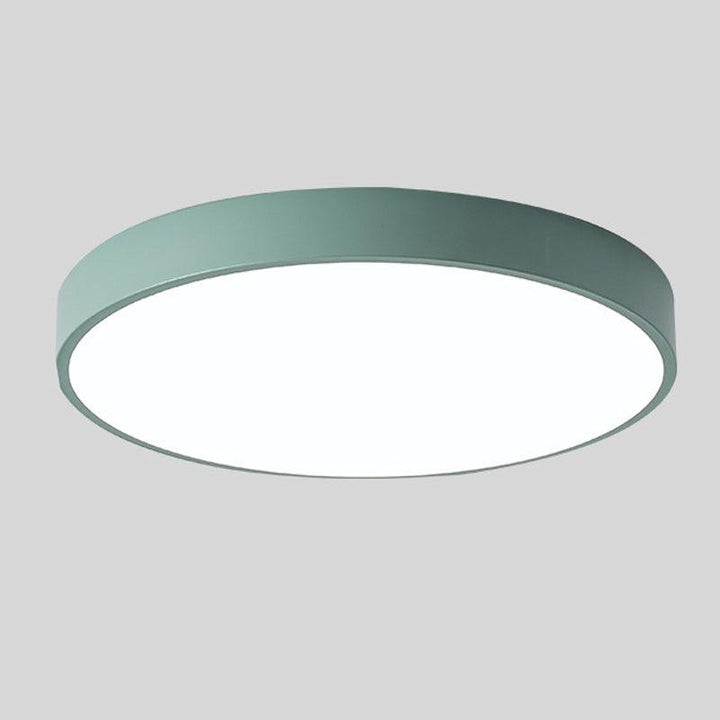 Houten Macaron plafondlamp met LED verlichting, een moderne en Scandinavische touch voor elk interieur.