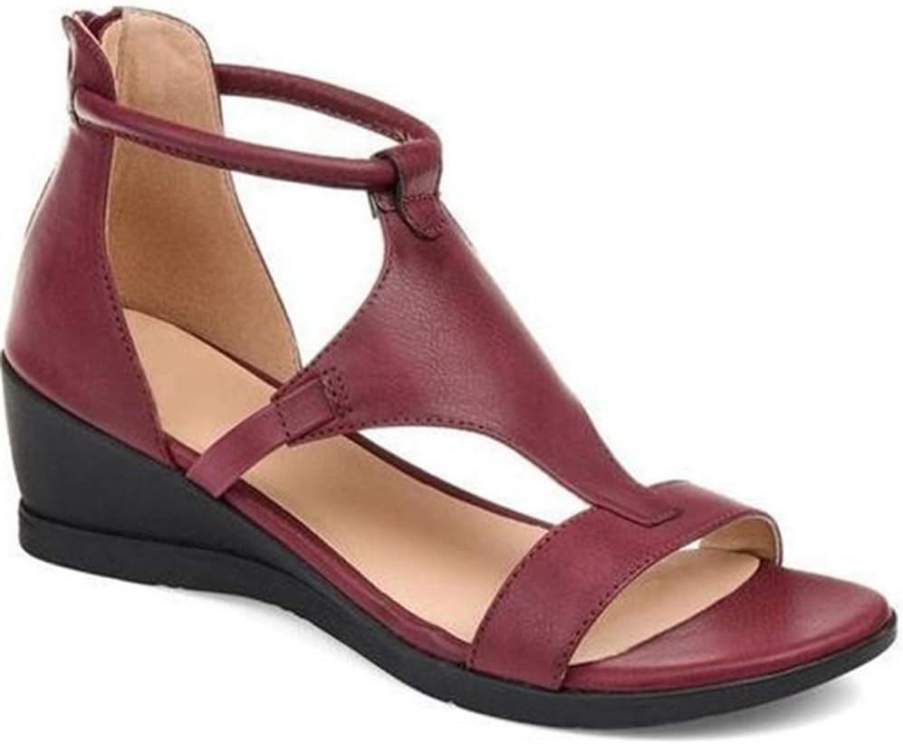 Zomerse wig sandalen voor dames, bieden stijl en comfort. Modieus design, pijnvrij de hele dag.