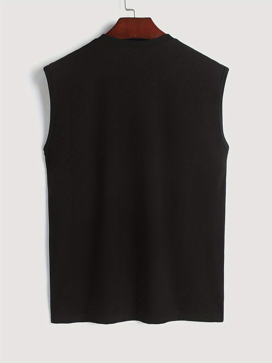 Comfortabel mouwloos heren shirt met vogelprint en losse pasvorm, perfect voor zomerse herenkleding. Ronde hals.