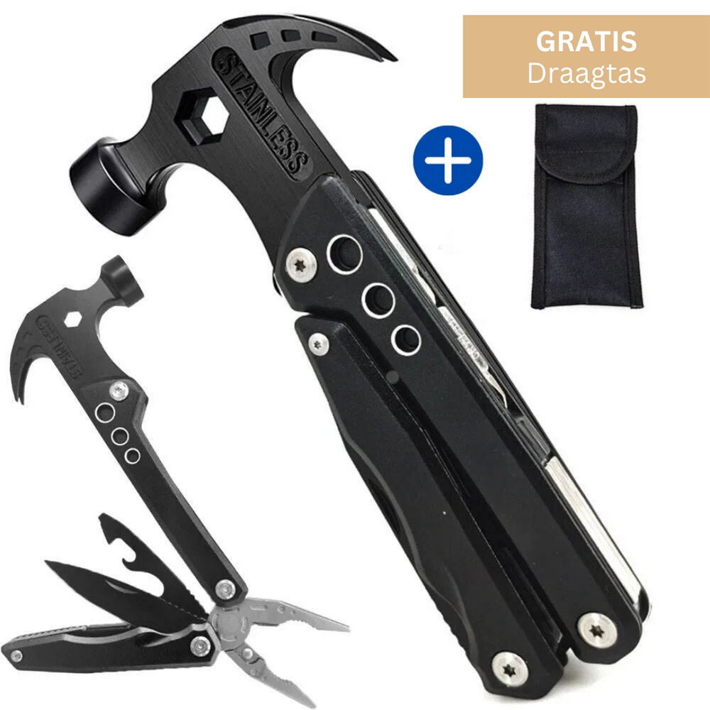 Multifunctionele multitool voor diverse klussen, onmisbaar gereedschap voor thuis en onderweg.