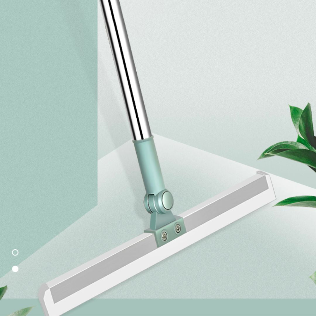 Multifunctionele siliconen vloerwisser voor streeploze vloer- en raamreiniging. Essentieel schoonmaakgereedschap voor huishouden.