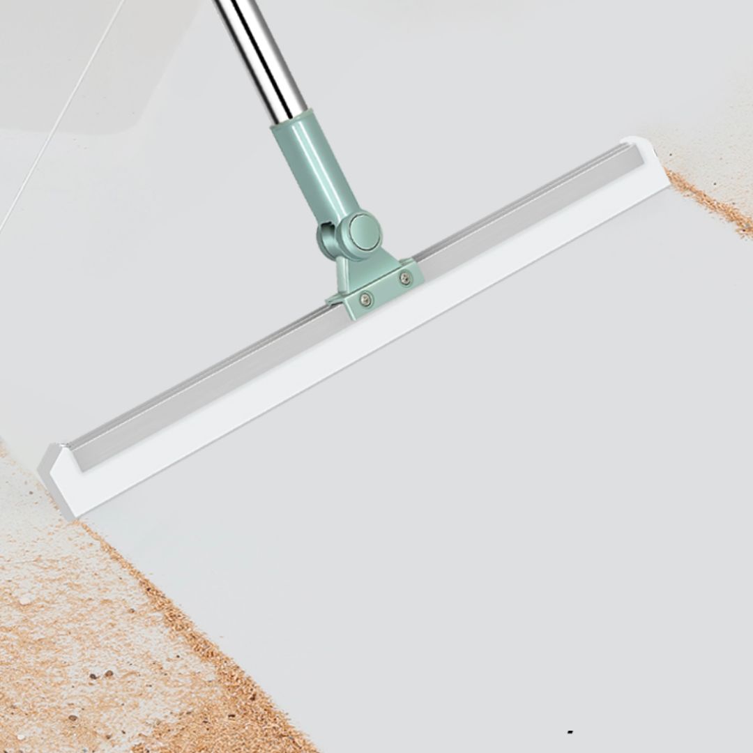 Verstelbare multifunctionele vloerwisser met siliconen blad. Ideaal als bezem, raamwisser en dweil voor elk oppervlak.