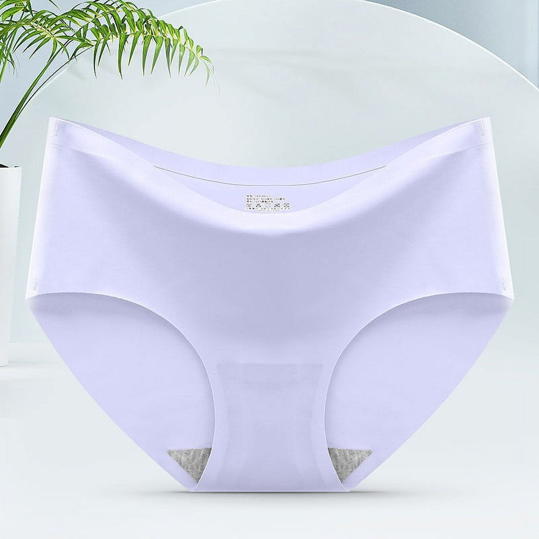 Naadloze damesondergoed set (5 stuks) voor zijdezacht comfort; ideaal als onzichtbare basislaag.
