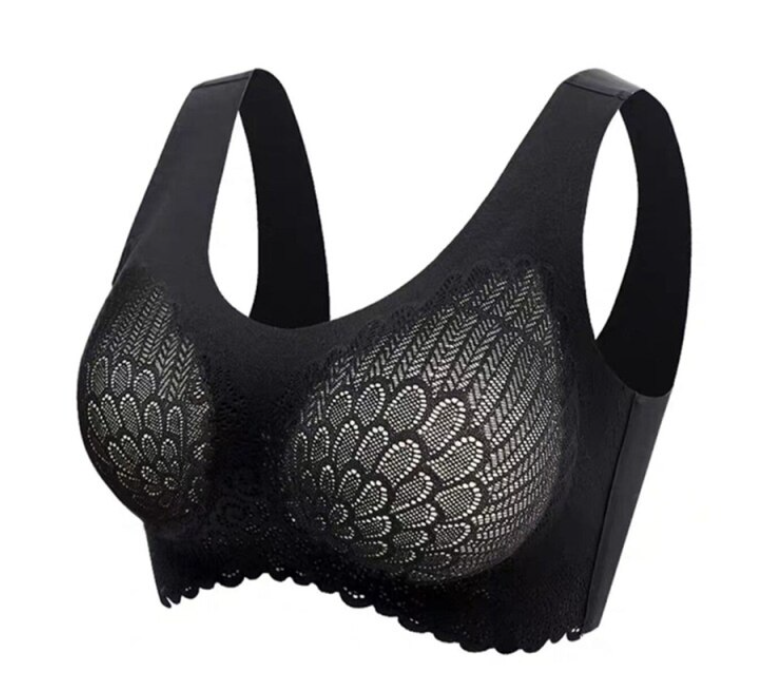 Draadloze naadloze beha voor dames, biedt superieur comfort en ondersteuning.