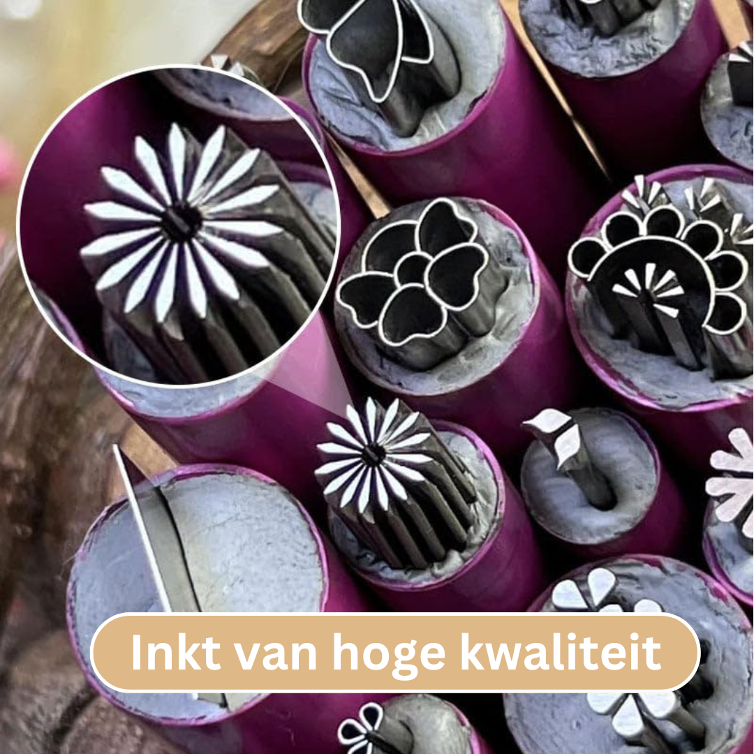 DIY nailart pennen set. Makkelijk thuis de mooiste nageldesigns creëren. Bespaar geld op je manicure.