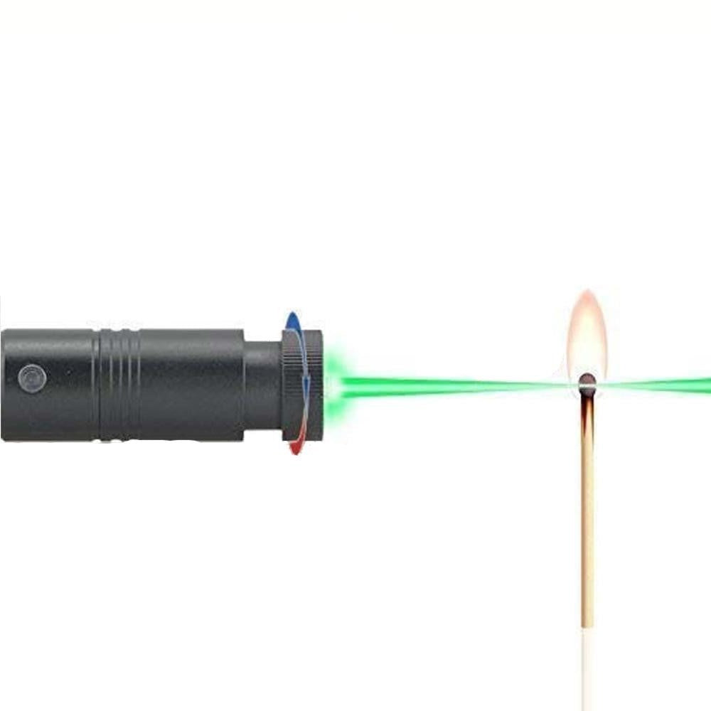 Ideale laserpointer voor sterrenkijken; groen en rood licht, precisie en uitstekend zichtbaar in het donker.