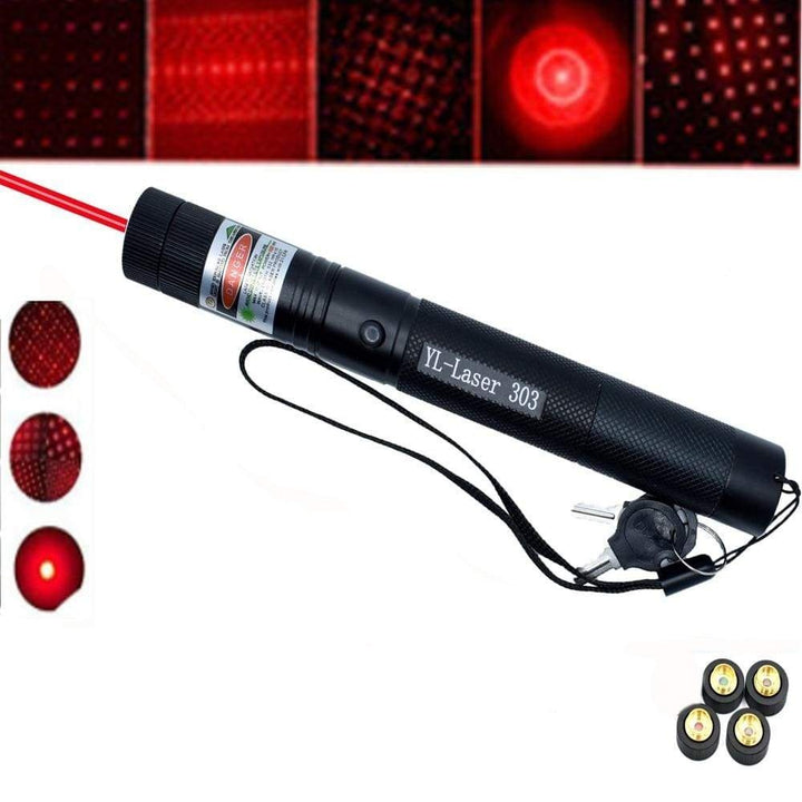 Deze nauwkeurige laserpointer biedt een groene en rode precisie straal, perfect voor aanwijzen en presenteren.
