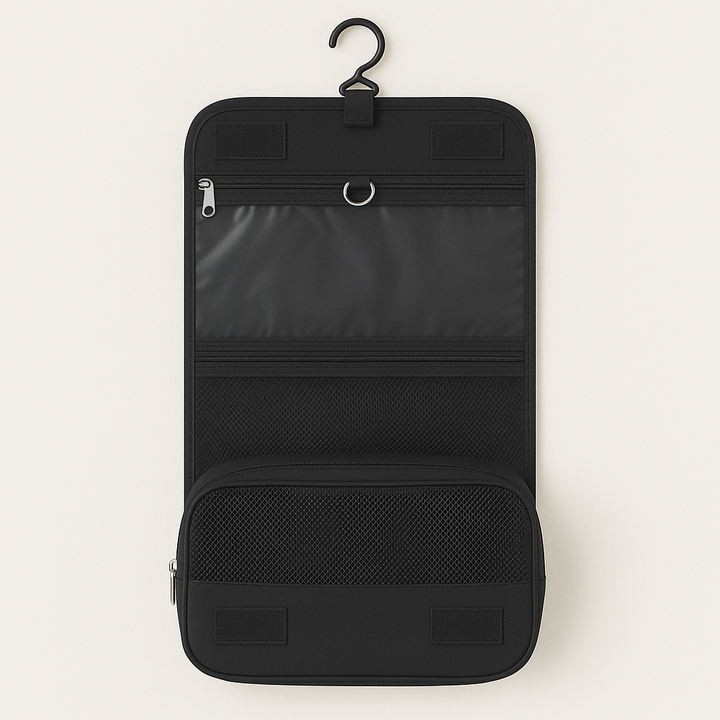 Compacte Neatify reistoilettas, ruimtebesparend design, makkelijk mee te nemen voor georganiseerd reizen.