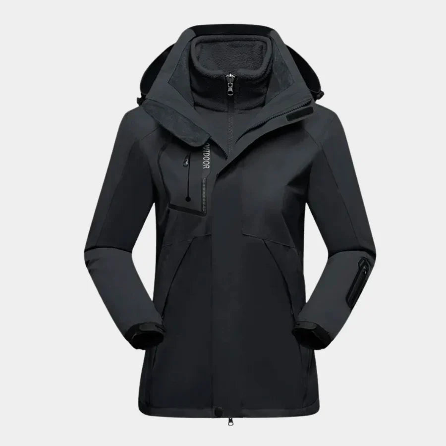 Nieuwe collectie: dames waterdichte winterjas. Warm, ademend en stijlvol voor outdoor gebruik in de kou.