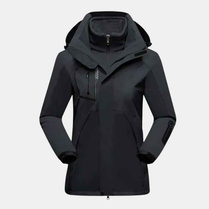 Nieuwe collectie: dames waterdichte winterjas. Warm, ademend en stijlvol voor outdoor gebruik in de kou.