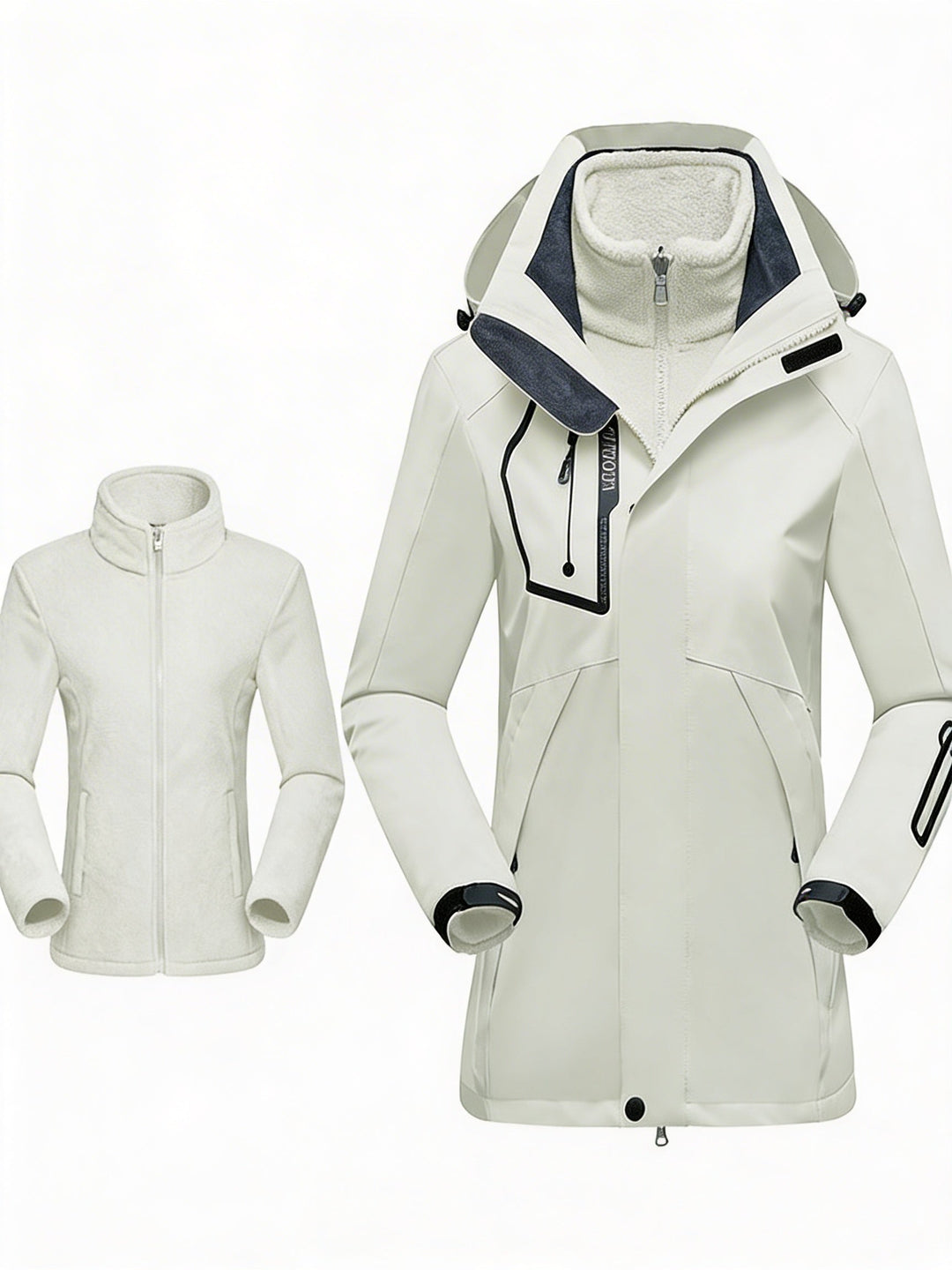 Warme dames winterjas. Waterdicht, stijlvol en ademend, essentiële bovenkleding voor de winter.