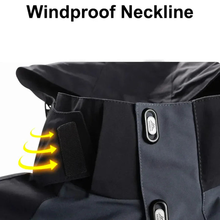 Dames waterdichte outdoorjas. Klaar voor elk winteravontuur, warm, ademend en stijlvolle bovenkleding.