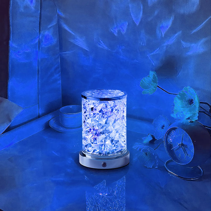 Oceaan golven projectorlamp als nachtlamp in slaapkamer, creëert kalme sfeer met LED licht en golf projectie.