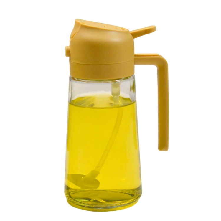 Fijne nevel van olie dankzij de OilLux oliespuit, voor egaal bedekken van bakplaten.