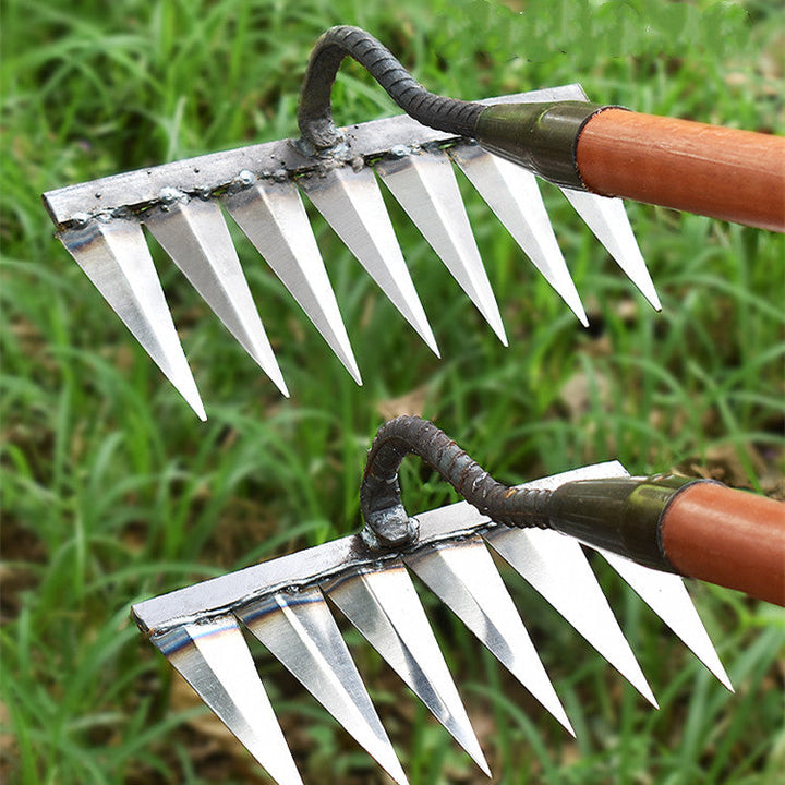 Onkruidhark voor moeiteloos wieden in de tuin. Efficiënt tuingereedschap voor grondbewerking.