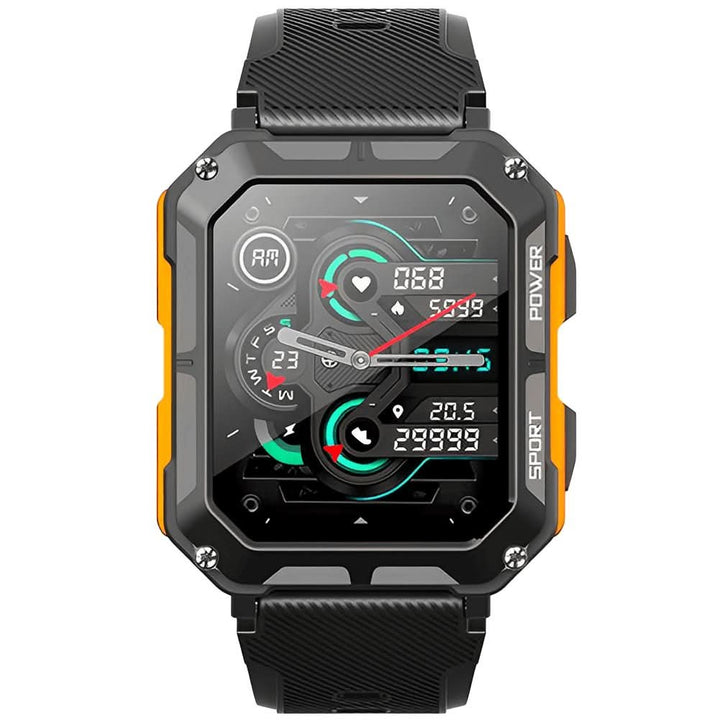 Avontuurlijke smartwatch: De ArmorTime, een robuust, waterdicht en onverwoestbaar horloge voor extreme omstandigheden.